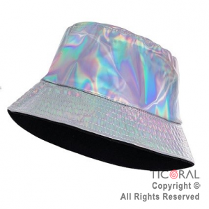 SOMBRERO PILUSO TORNASOLADO PLATA x 1